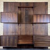 1960s 1970s Rio Rosewood Shelving System by Poul Cadovius for Cado Denmark