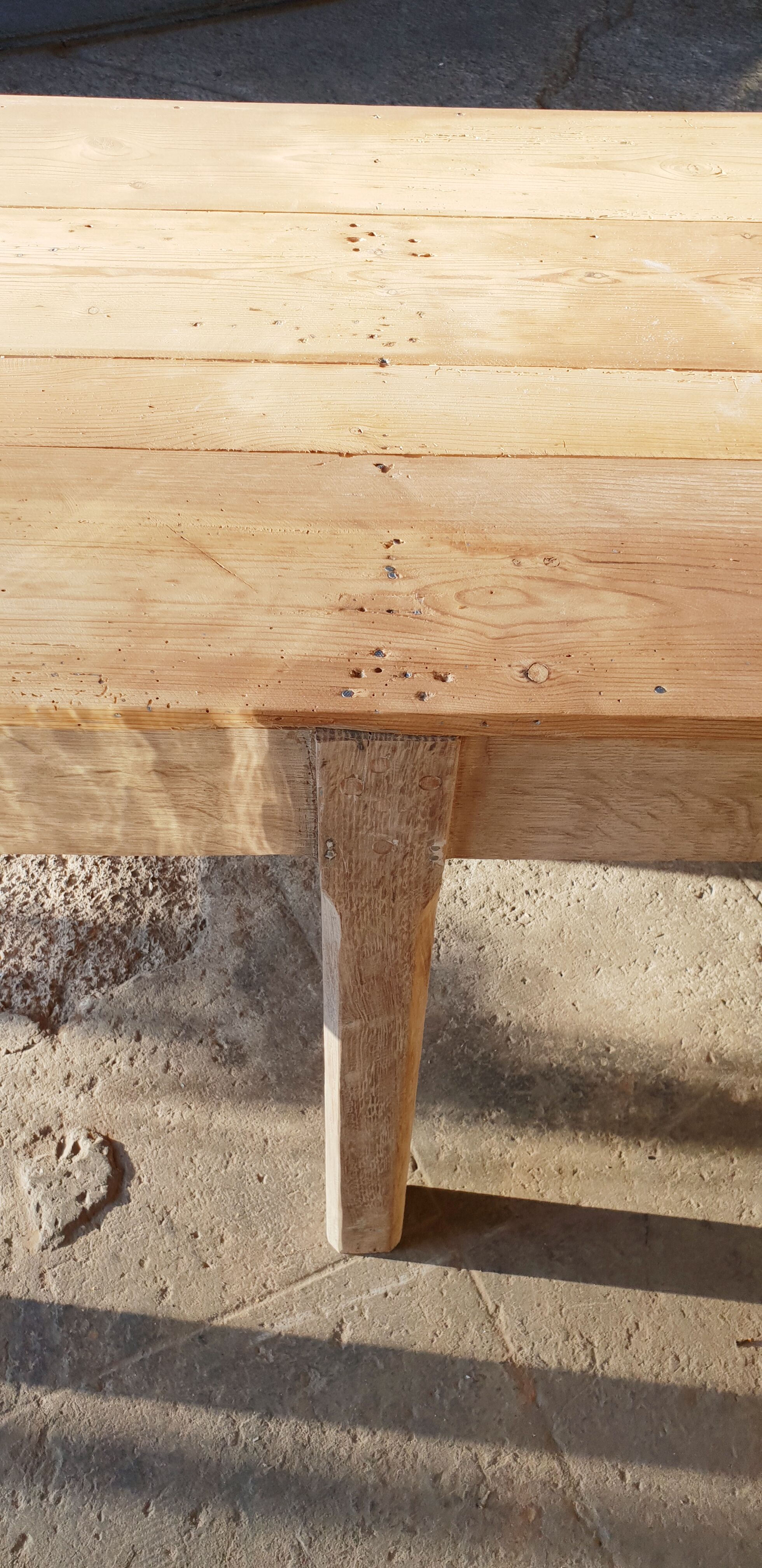 Vintage farmhouse table