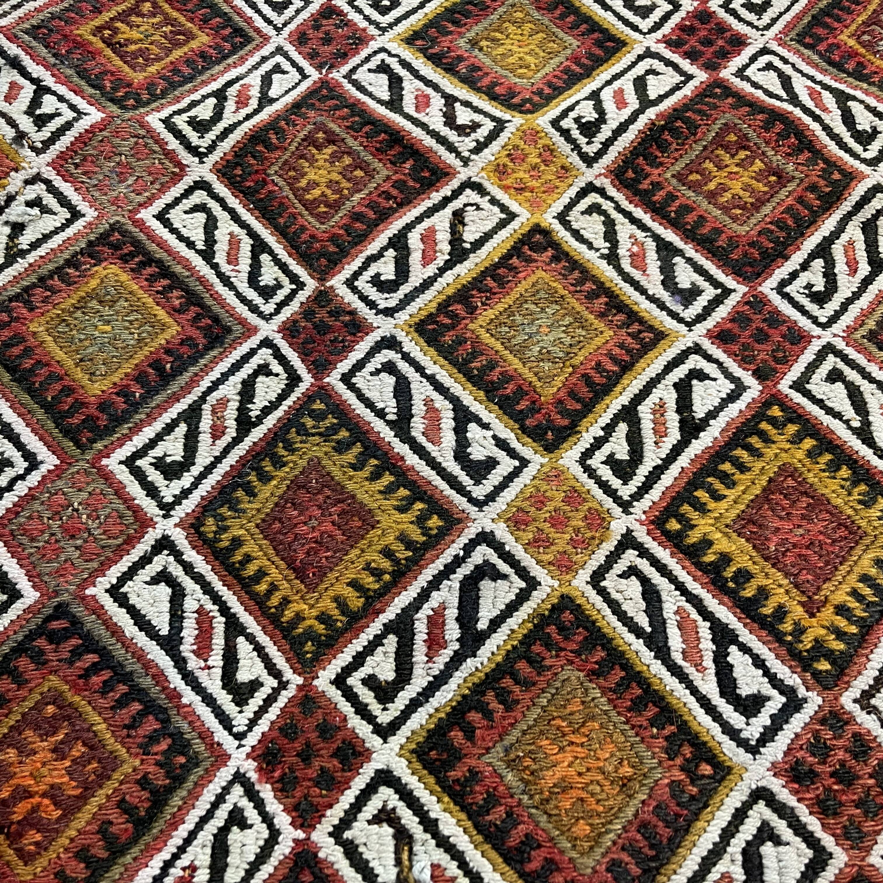 Vintage turkis kilim rug , 90 x 52 cm