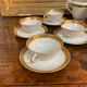 Service à café en porcelaine de Limoges
