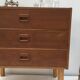 Meuble de rangement scandinave en teck