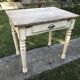 Ancient small farm kitchen table 1940