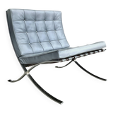 Barcelona lounge chair MR90 by Mies van der Rohe for Knoll 1980s
