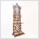 Coat rack or hall tree, 19th century - patinated cast iron imitating bamboo