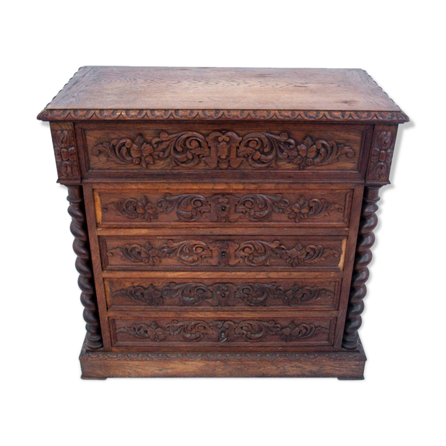 Commode - coiffeuse, France, vers 1880.