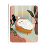 Illustration "The Bather"