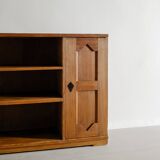 Vintage Swedish Wooden "Lovö" Bookcase by Axel Einar Hjorth for NK, 1930s