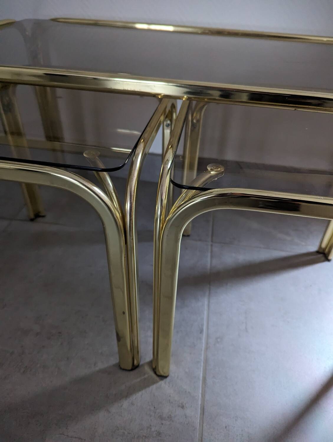 Mid century nesting table from the 80s