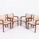 Ensemble de 4 fauteuils design danois par Christian Hvidt pour Soborg Mobelfabrik