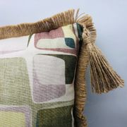 Rectangular cushion, cover and insert. Model "Erica".