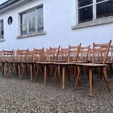 30 chaises bistrot anciennes de style scandinave