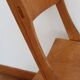 Set of 4 folding chairs in wood 70