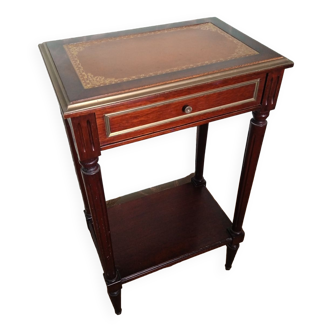Small table louis xvi style in mahogany, 1950s
