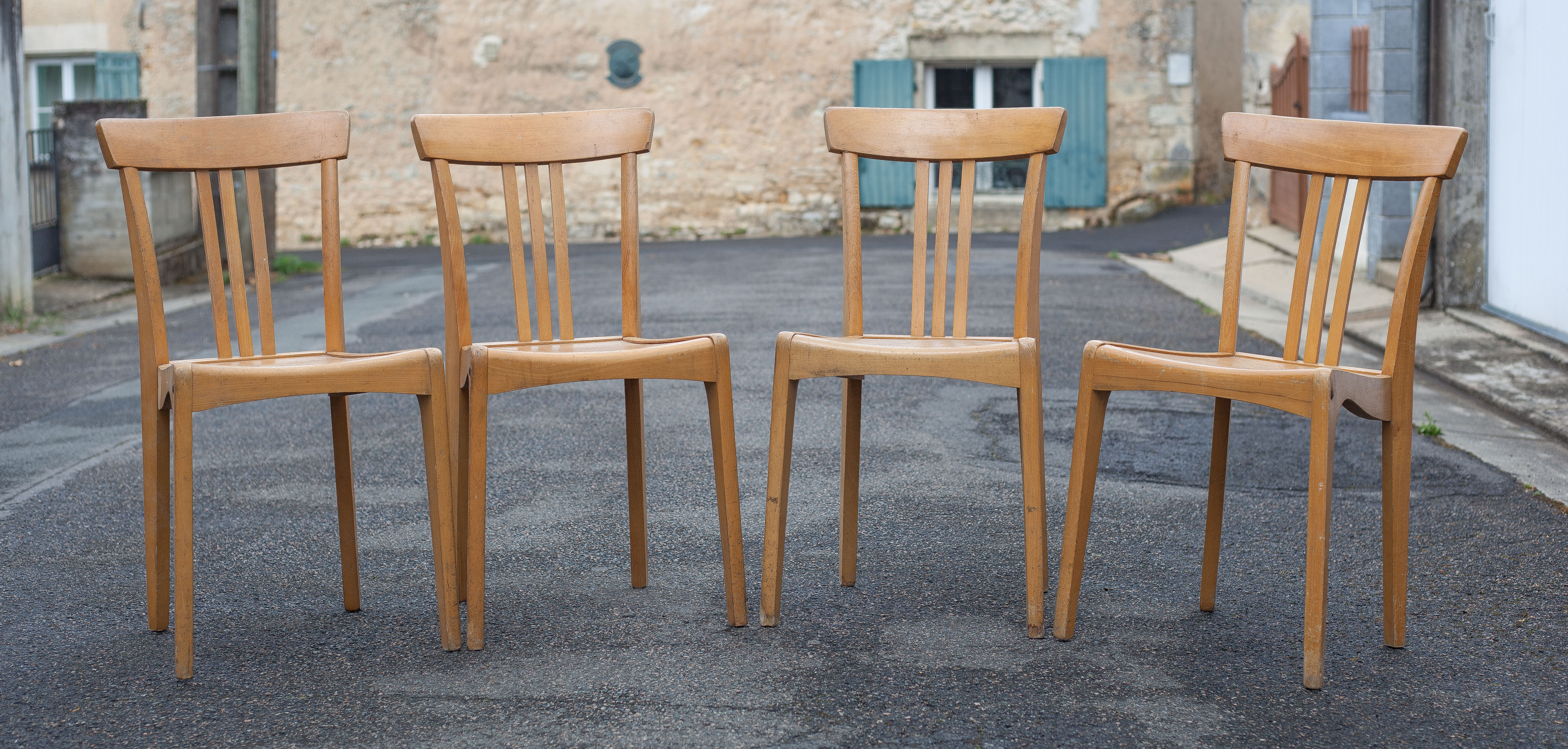 Set of 4 Stella Luterma chairs