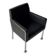 Steel armchair by Enrico Franzolini for Moroso, Italy.