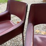 Fauteuils Chaises cuir De Couro Brazil cab413 Cassina