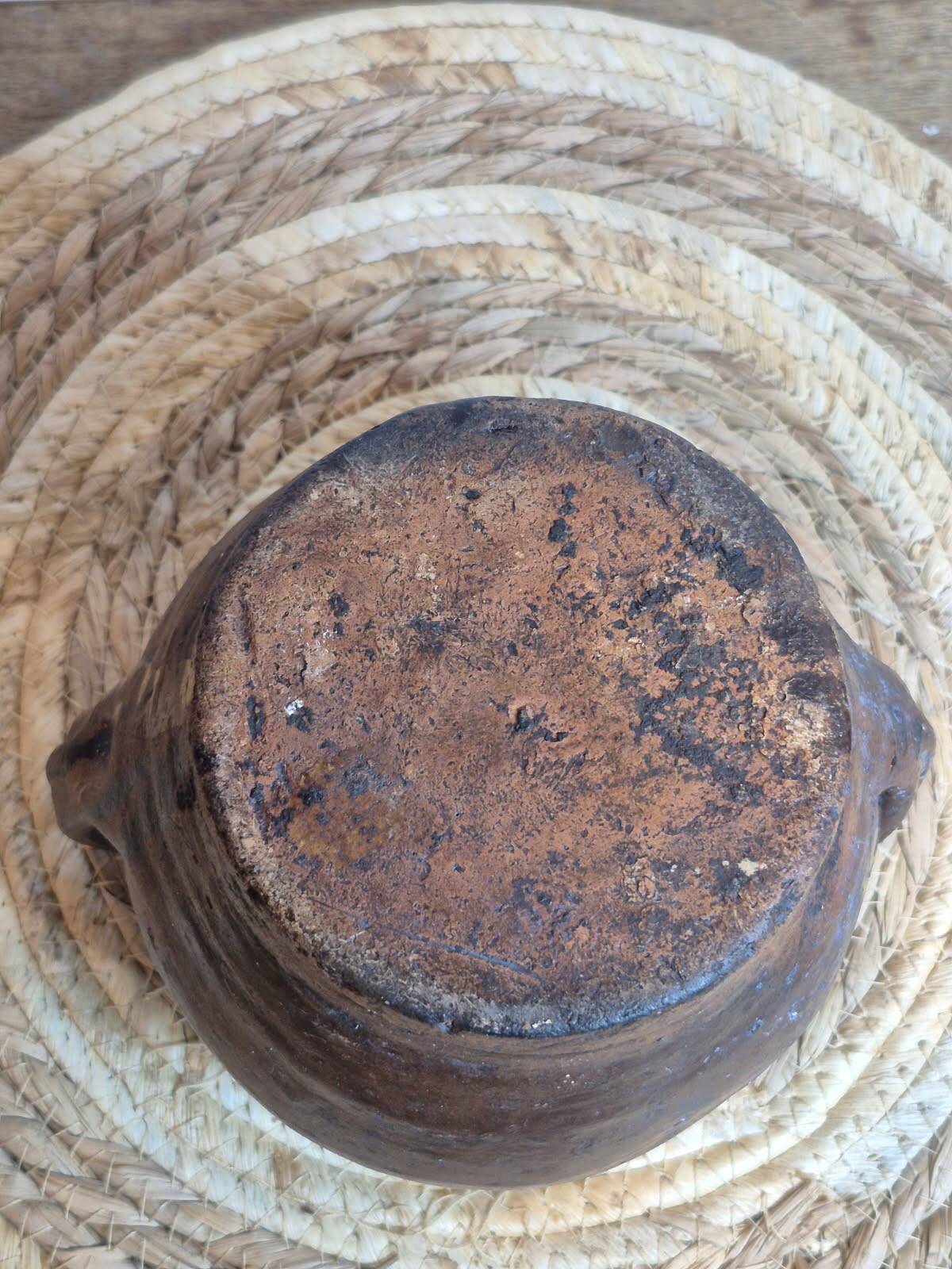 Glazed terracotta jug