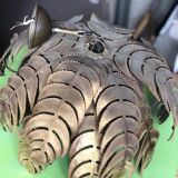 Palm tree ceiling light