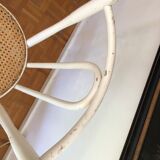 Four vintage bistro chairs
