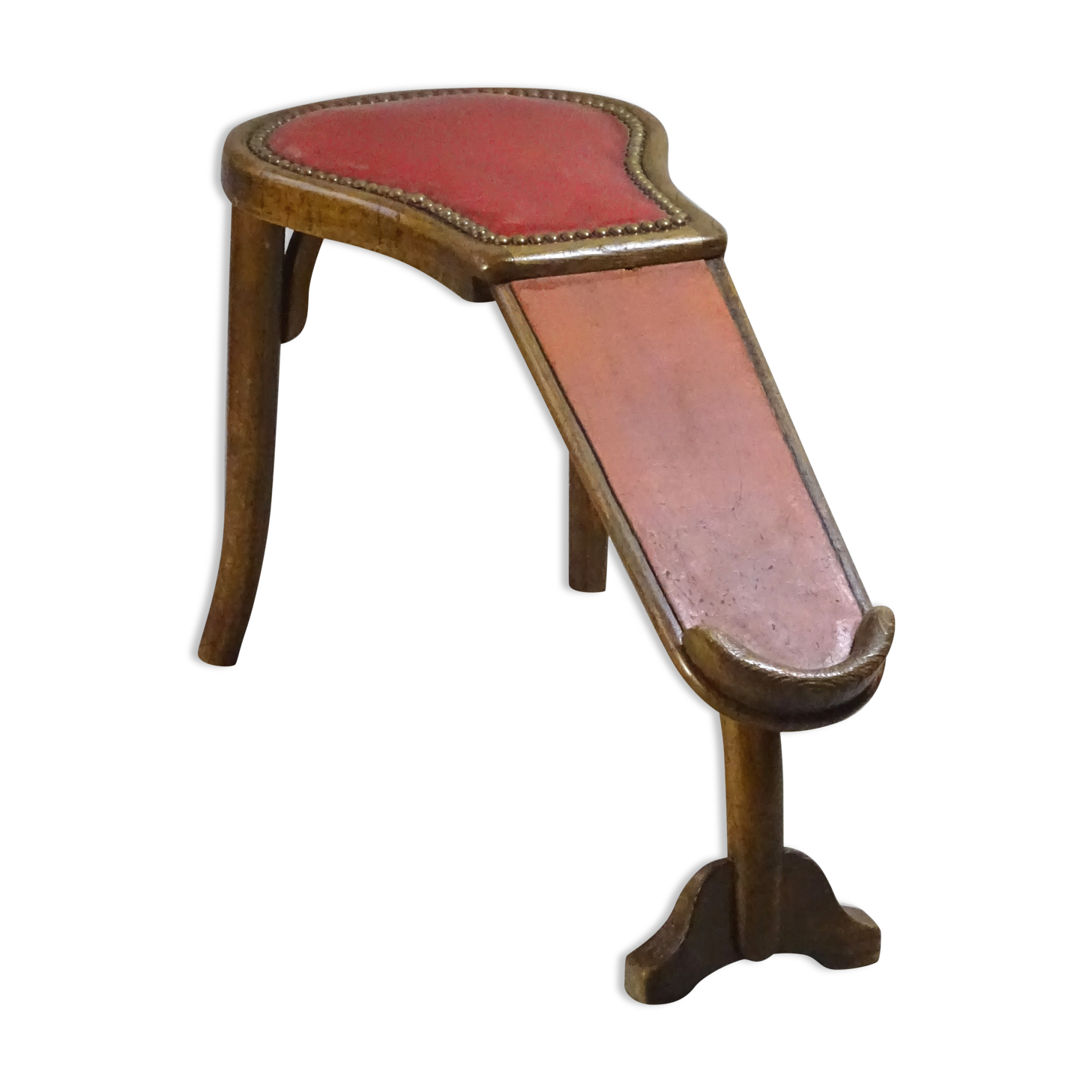 Shoe installation for shoe store, Thonet 1925 imitation red brick