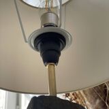 Natural stone lamp