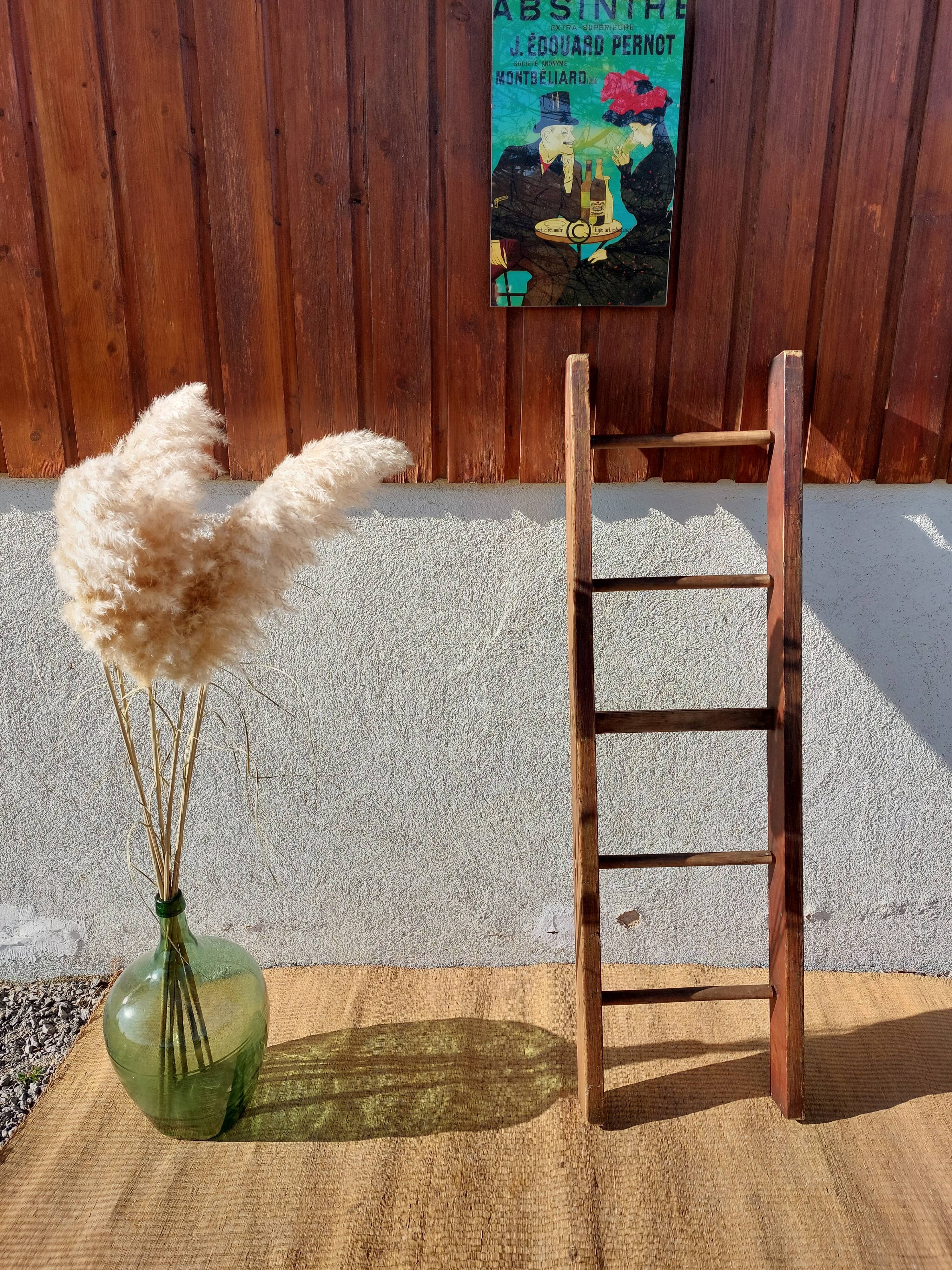 Échelle en bois
