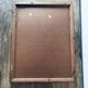 Italian brass mirror and smoked glass - 90x70cm