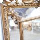 Old Napoleon III louis XV style mirror with parecloses 162cm x 90cm