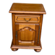 Solid wood bedside table from the 2000s.