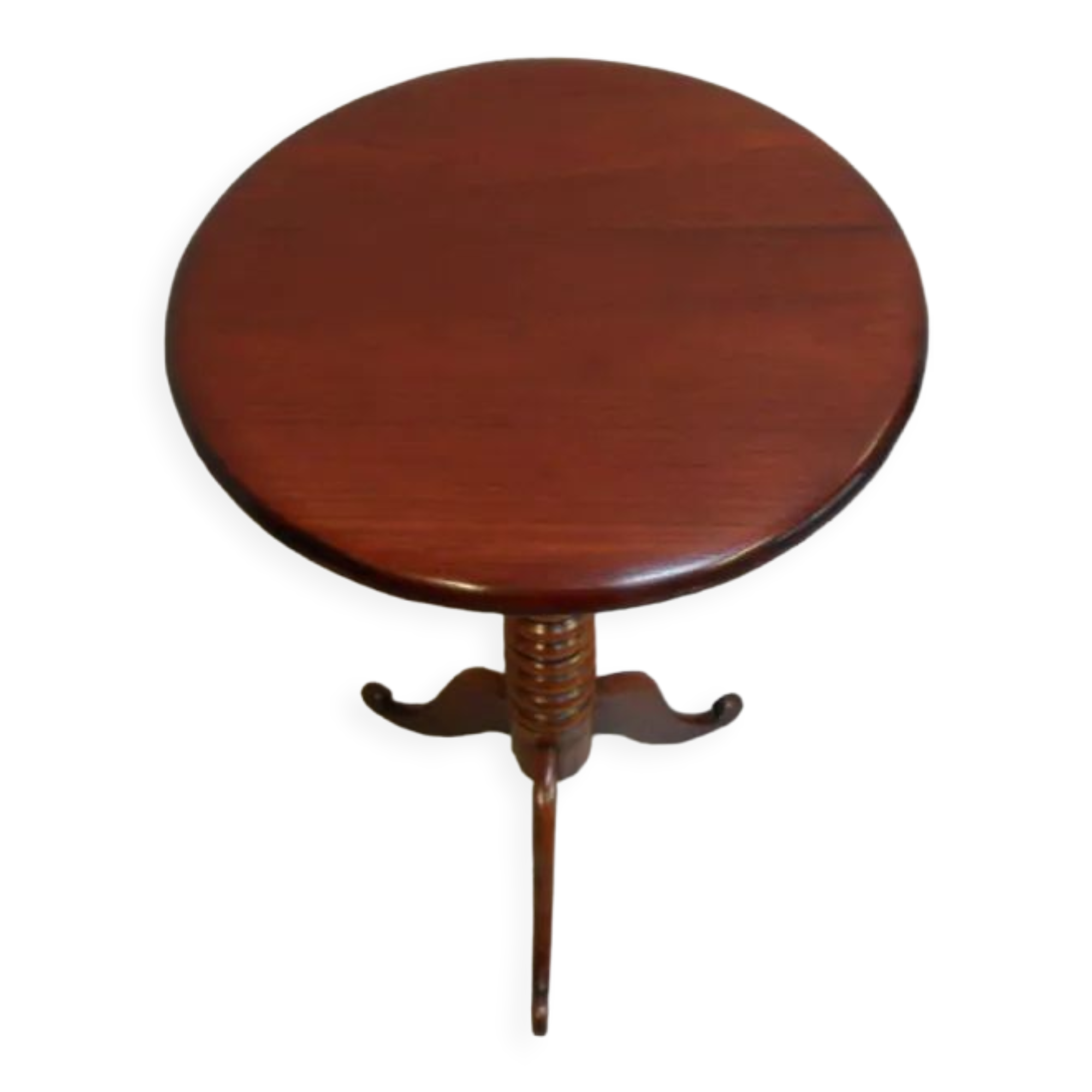 Table à vin en acajou antique