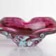 Josef Hospodka for Chribska - Bohemian glass 60s - ash tree - pocket empty