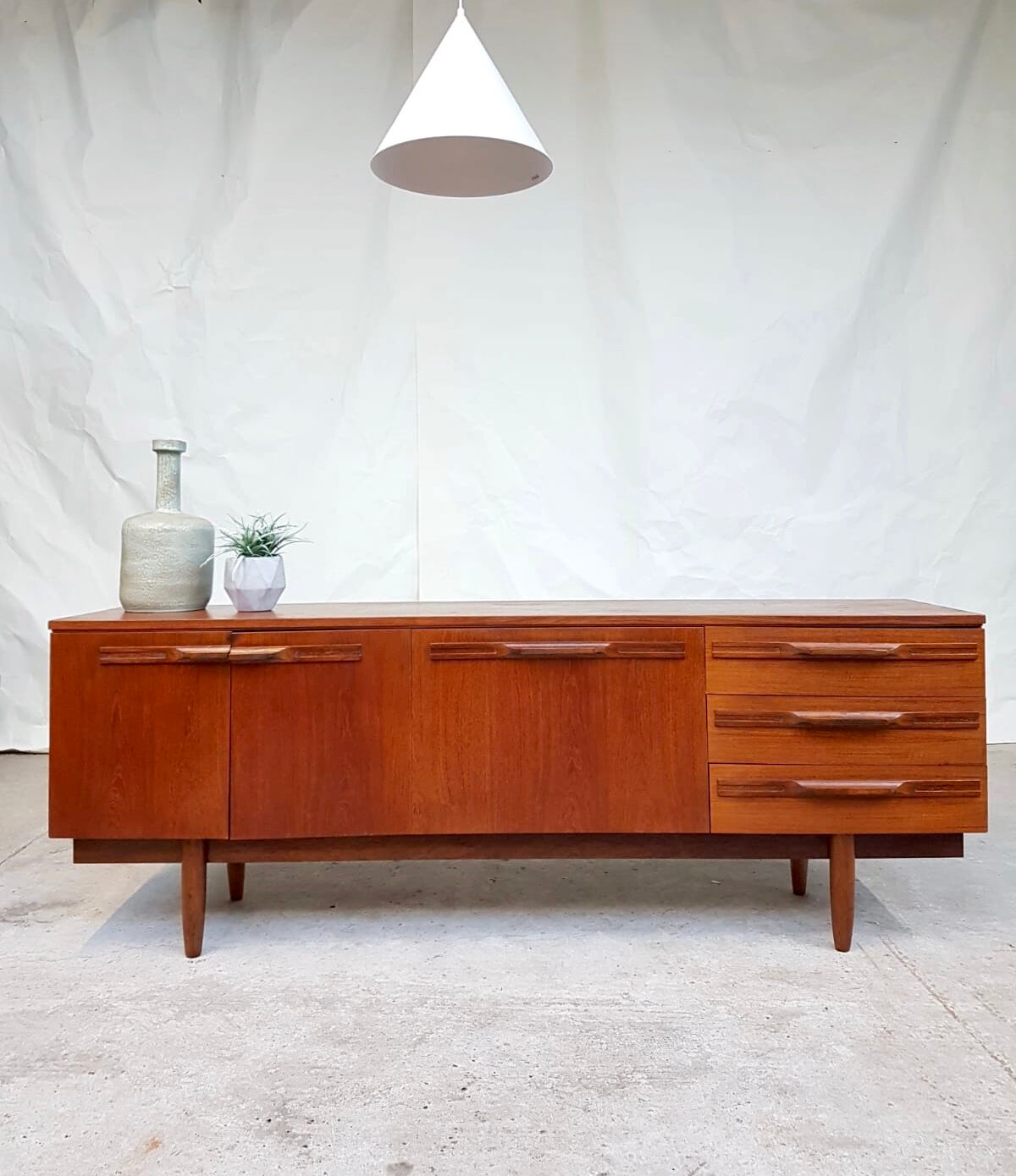 Teak sideboard, 70s