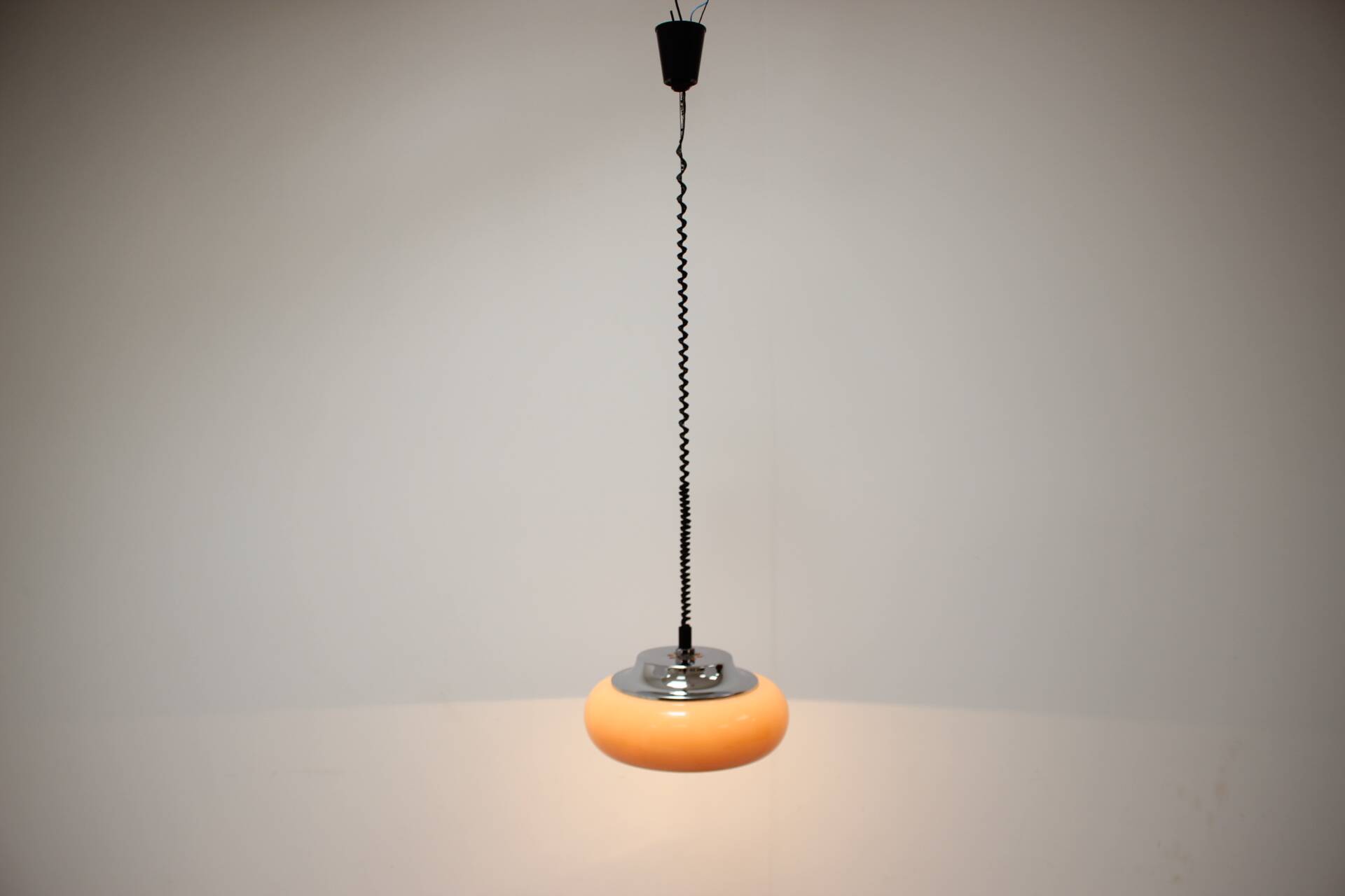 Mid Century Pendant Meblo, Harvey Guzzini, Italy, 1970s