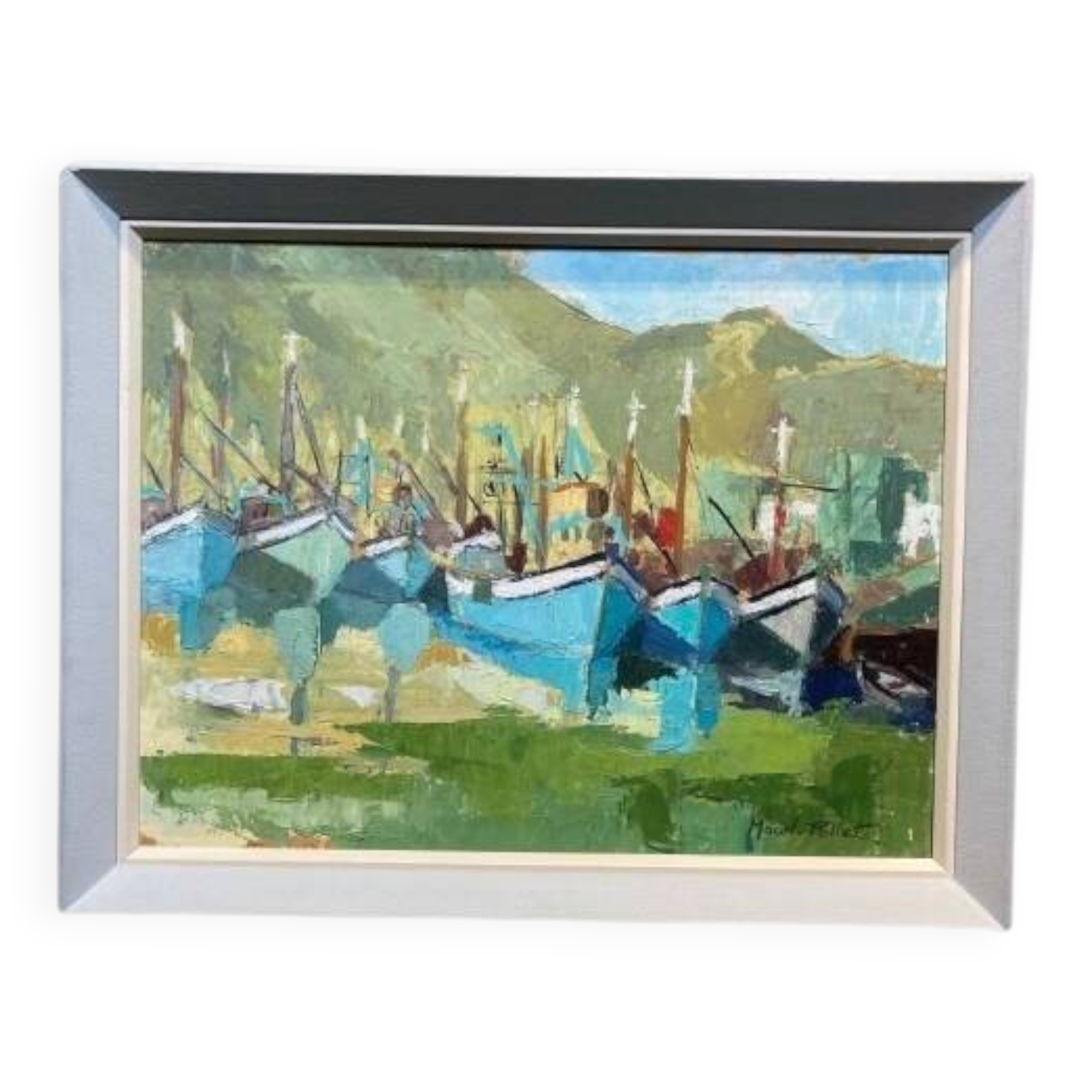 Knife painting by Moun-Pollat