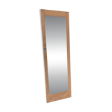 Vintage Art Deco mirror door Izïa solid oak wood