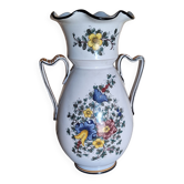 Vase en faïence italienne