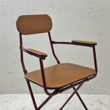Vintage 80's children's desk and armchair