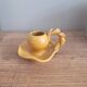 La Redoute x Selency ceramic candle holder 11 yellow