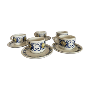 5 tasses et coupelles - boch