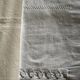 Old fine linen curtain, monogram "GH" (230x320)