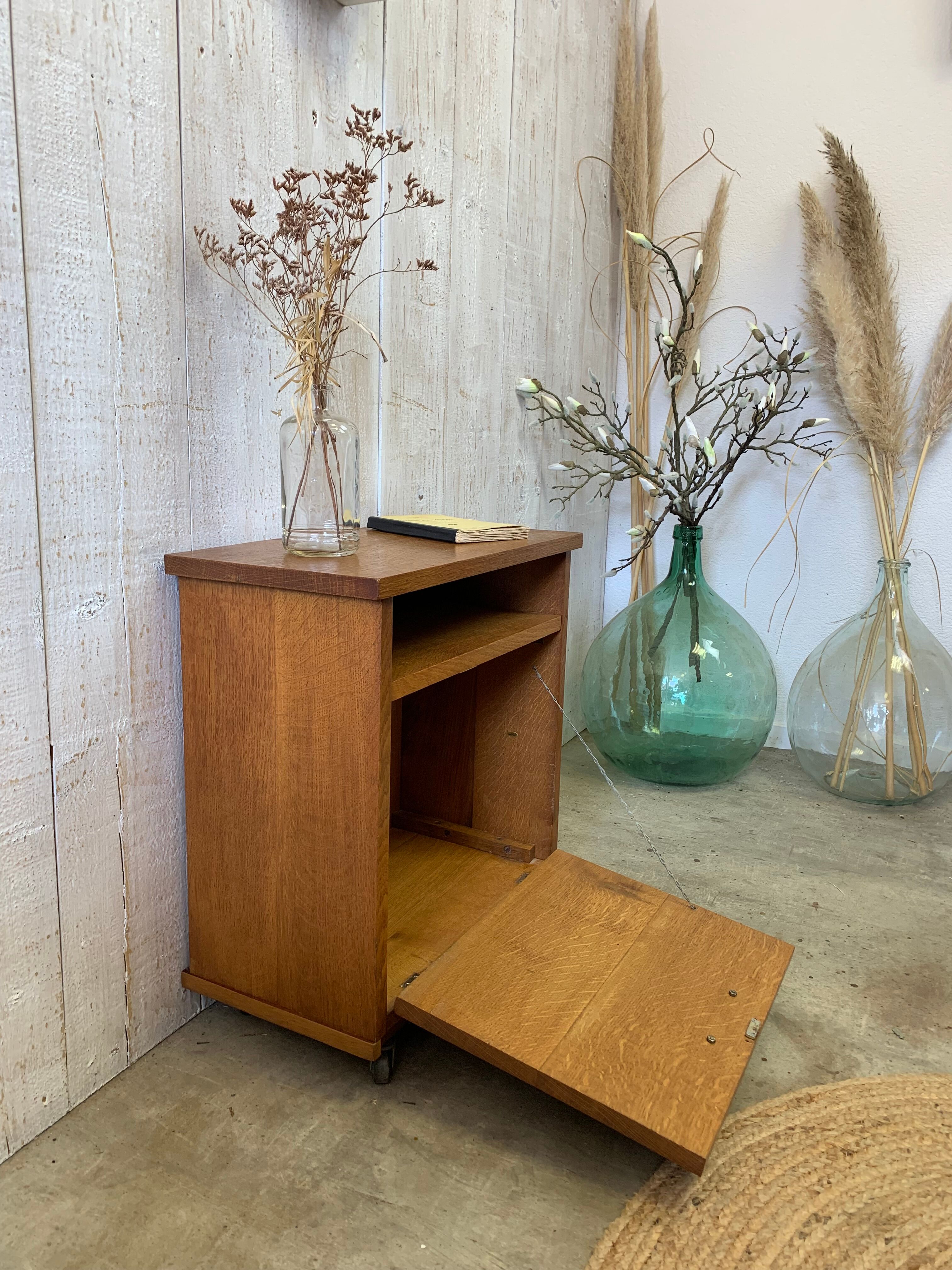 Vintage bedside table