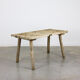 Antique pine butchers table