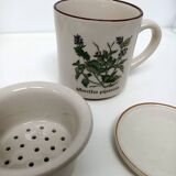 Peppermint herbal tea maker