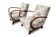 Set of 2 Style Halabala Lounge Armchairs