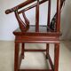 Fauteuil chinois laqué