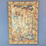 Wall Tapestry, Romantic Scene with Ancient Ruins
