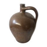 Bottle old glazed earthen
