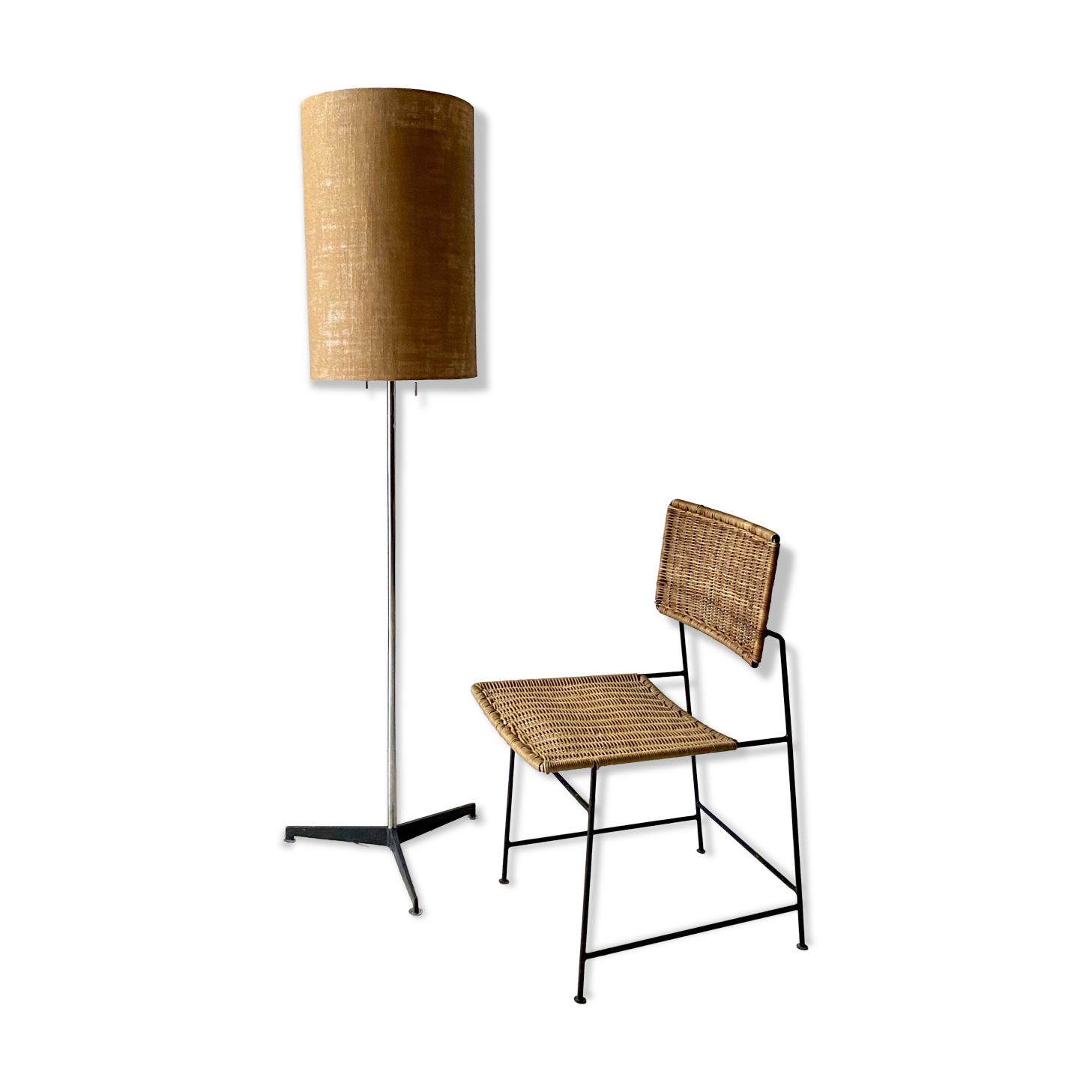 German floor lamp by Staff Leuchten, 1960s.