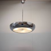 Bauhaus UFO pendant lamp by Josef Hurka for Napako, 1930s