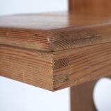 Pine stool Gilbert Marklund 1960s